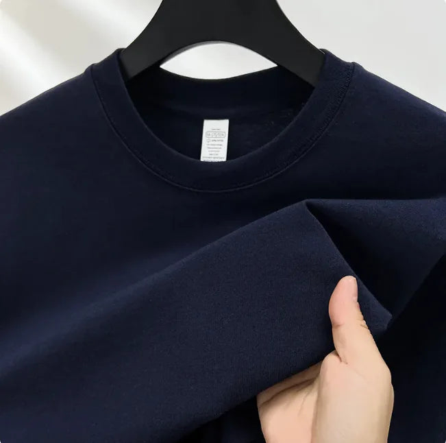 Pure Cotton Men's Essential Short-Sleeve T-Shirt