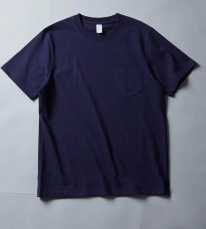 Pure Cotton Short Sleeve Pocket T-Shirt in White