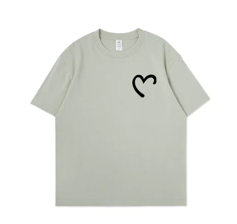 Personalized White Couple T-Shirts