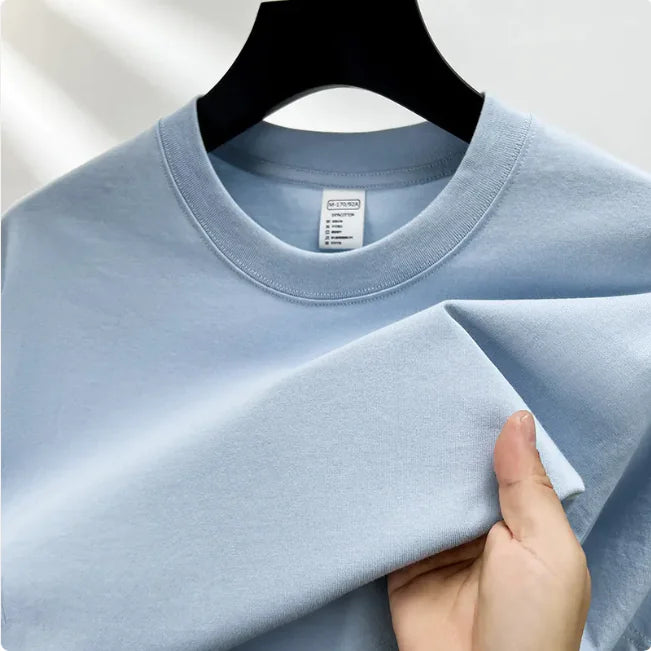 Pure Cotton Men's Essential Short-Sleeve T-Shirt