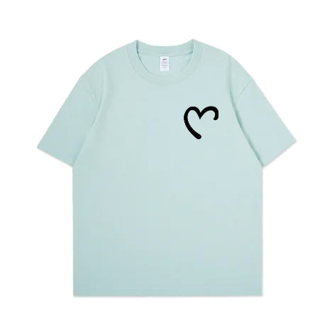 Personalized White Couple T-Shirts