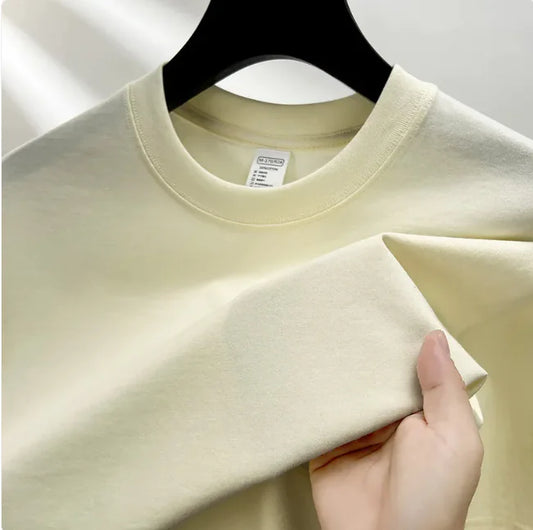 Pure Cotton Men's Essential Short-Sleeve T-Shirt