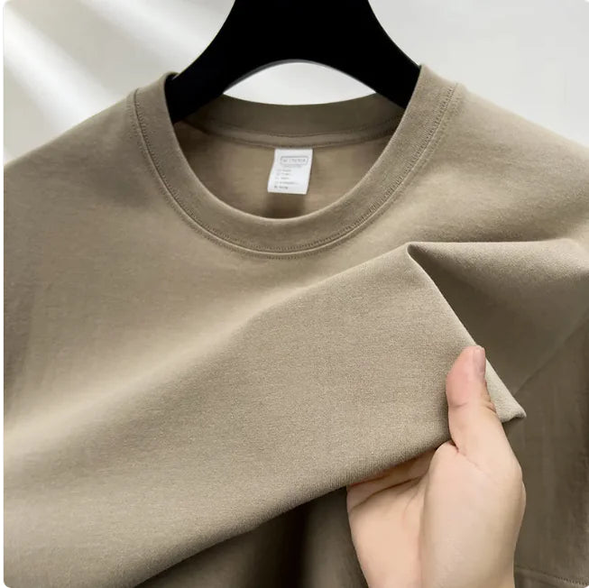 Pure Cotton Men's Essential Short-Sleeve T-Shirt