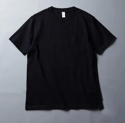 Pure Cotton Short Sleeve Pocket T-Shirt in White