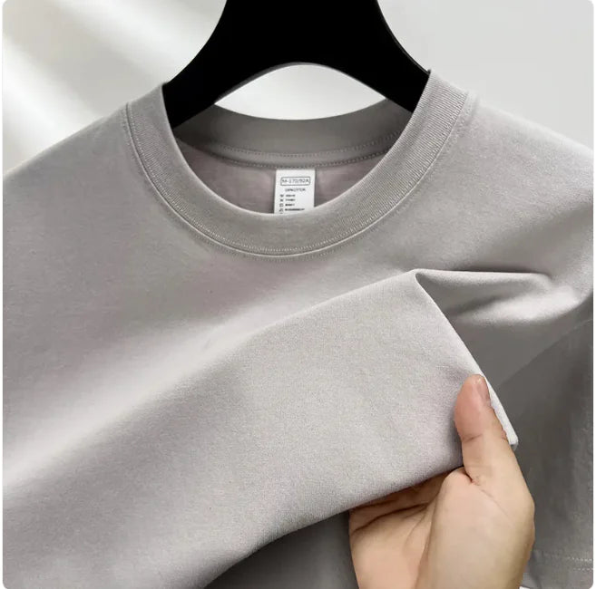 Pure Cotton Men's Essential Short-Sleeve T-Shirt